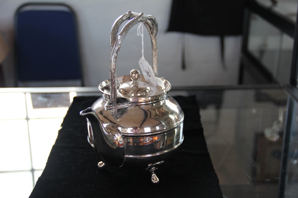 A James Dixon & Sons silver plated teapot, pattern number 8795, - Image 2 of 7