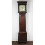 A George III thirty hour oak longcase clock,