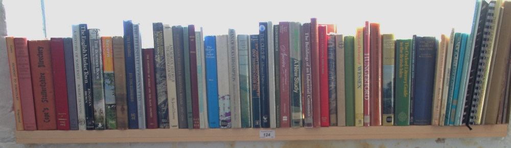 A collection of local history and travel books mostly relating to Birmingham and the West Midlands