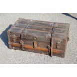 A pair of 19th Century country oak chairs,