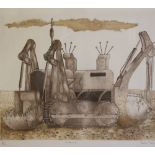 Bevis Sale,
Etching,
'Earthmover',
57.
