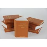 WISDEN CRICKETERS ALMANACKS, seven editions, 1910 - 1911 - 1912 - 1913 - 1914 - 1915 - 1916,