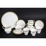 A Wedgwood twenty piece Chester pattern part tea service