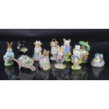 Eight Beswick potter figures, comprising Dutchess c 1979, small nick to ear,