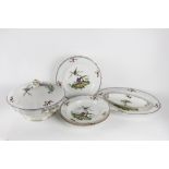 A Bernardaud & Cie (Limoges), 'Sceeaux' pattern part dinner service, comprising,