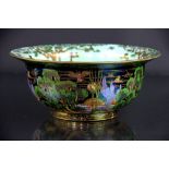 A Wedgwood Fairyland lustre bowl by Daisy Making Jones, pattern number Z4968,