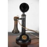 A vintage candlestick telephone, for Northwood,