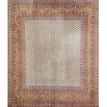 TAPPETO Wiss, trama e ordito in cotone, vello in lana. Persia XX secolo Misure: cm 260 x 250