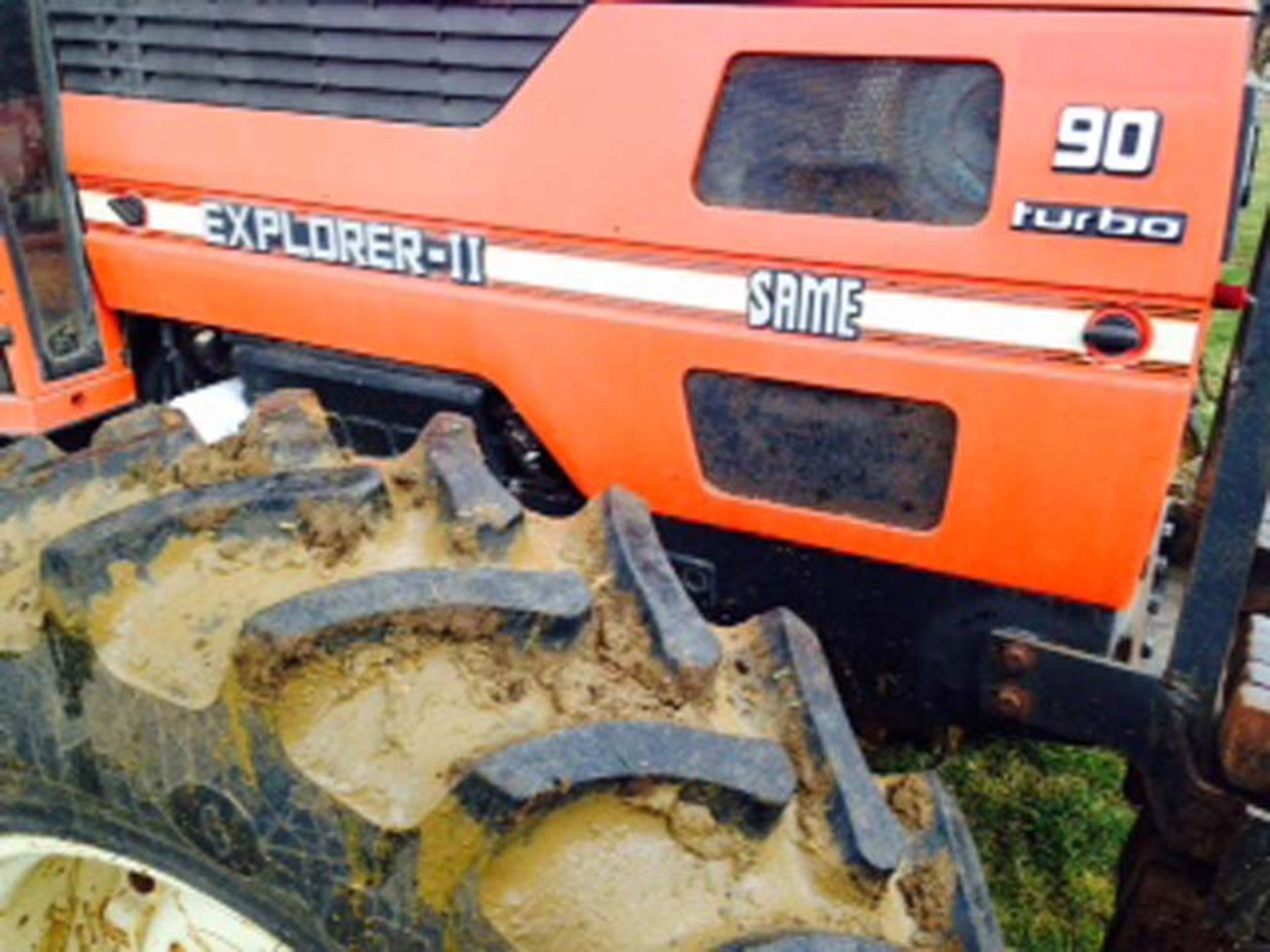 1991 SAME EXPLORER 90 4X4 TRACTOR, - Image 9 of 11