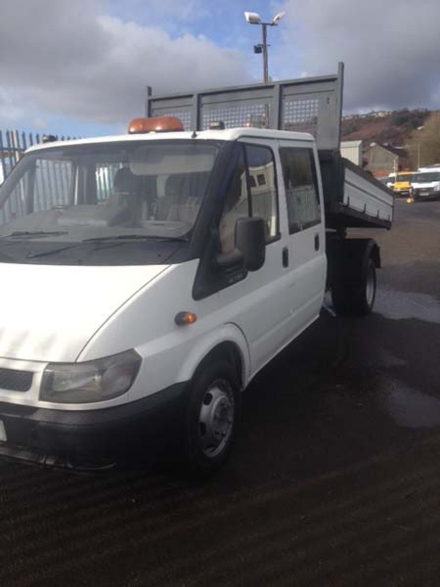 FORD TRANSIT CREWCAB TIPPER - Image 12 of 12