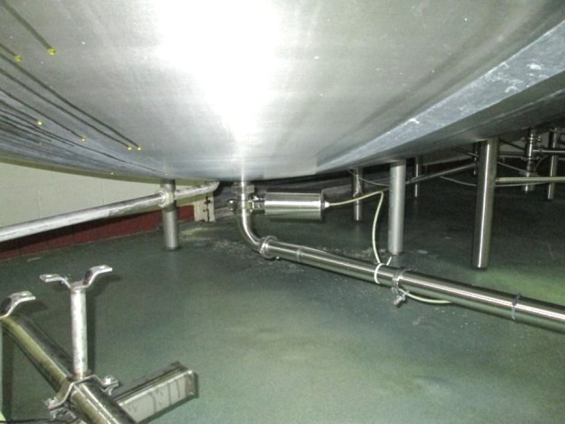 Cherry Burrell 4800 Gallon SS Mixing Tank s/n-NA Stainless Steel Construction #4 Finish Inside, Side - Image 4 of 8