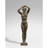 KLIMSCH, FRITZ1870 Frankfurt/Main - 1960 SaigIn front of the Mirror. 1939/40. Bronze, brown