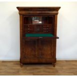 secretaire
Hollandse mahonie gefineerde biedermeier secretaire met lade, interieur achter opklapbaar