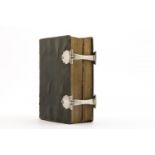 antieke bijbel met zilveren slot
Hollandse statenbijbel met psalmenboek, anno 1877, met leren kaft