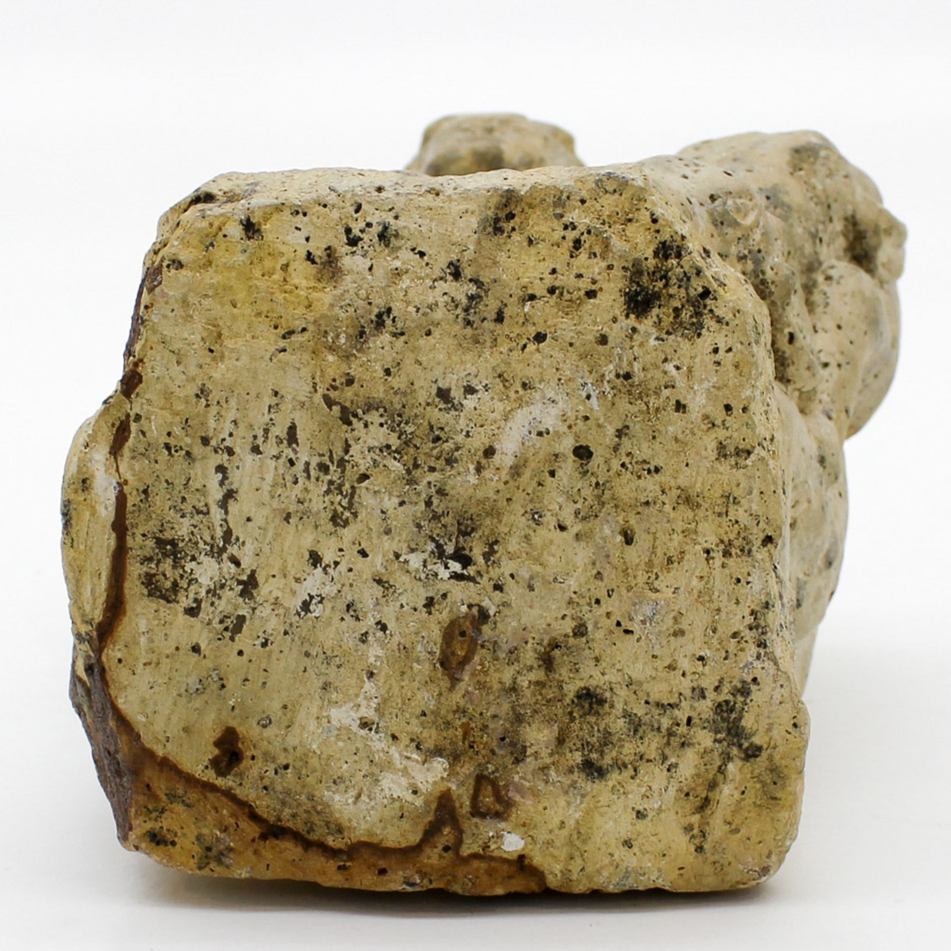 Possible 14th / 15th Century Sculpture from Java 20 x 16 x 12 cm. - Bild 6 aus 6