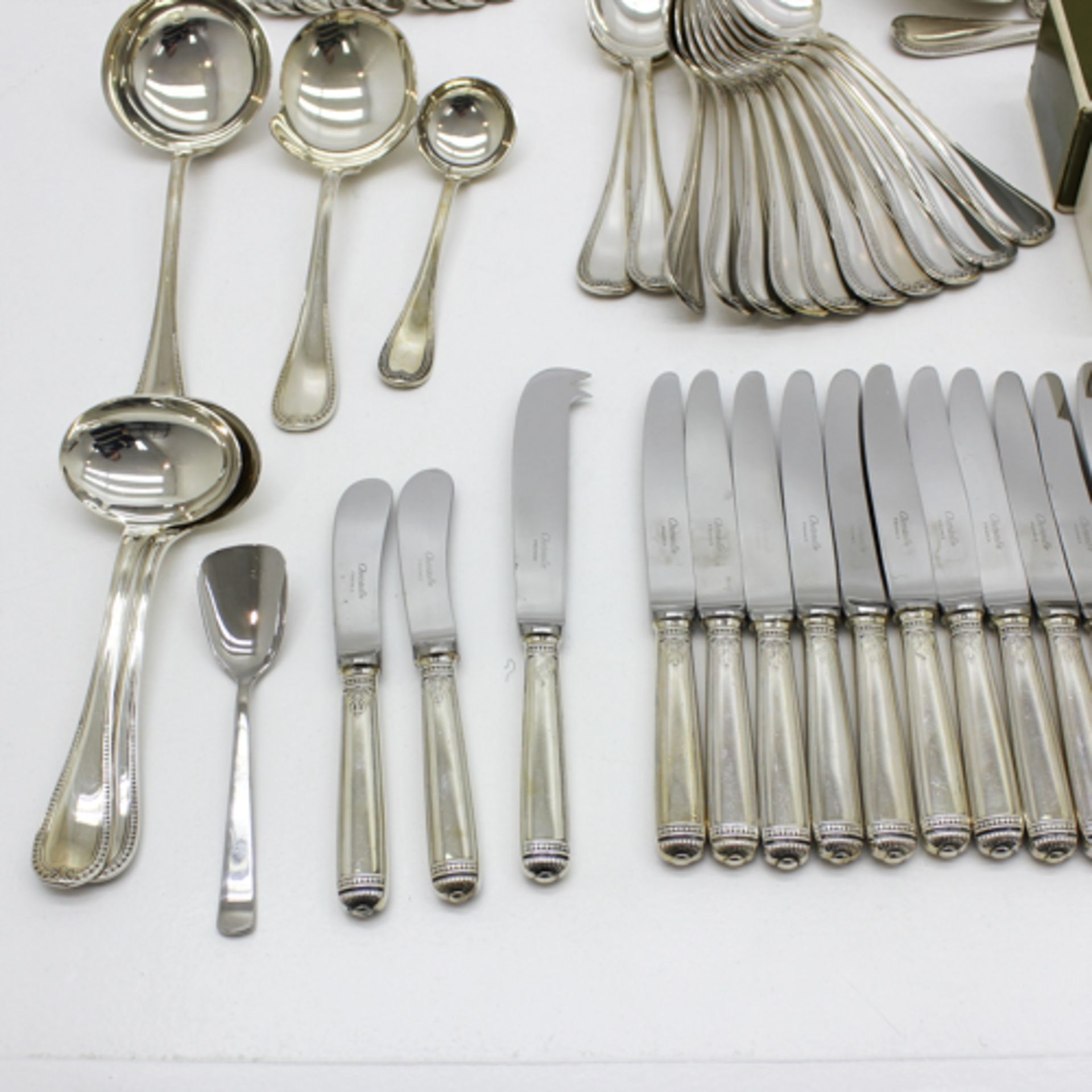 LARGE LOT OF CHRISTOFLE PARIS FRANCE CUTLERY Very large assorted lot. - Image 2 of 6