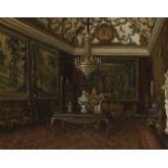 Portuguese School, ca. 1930  Hercules Room - Vila Viçosa Palace  Oil on canvas    53x67 cm