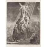 Rembrandt Harmenszoon van Rijn (The Netherlands,1606-1669)  The descent from the cross  Black