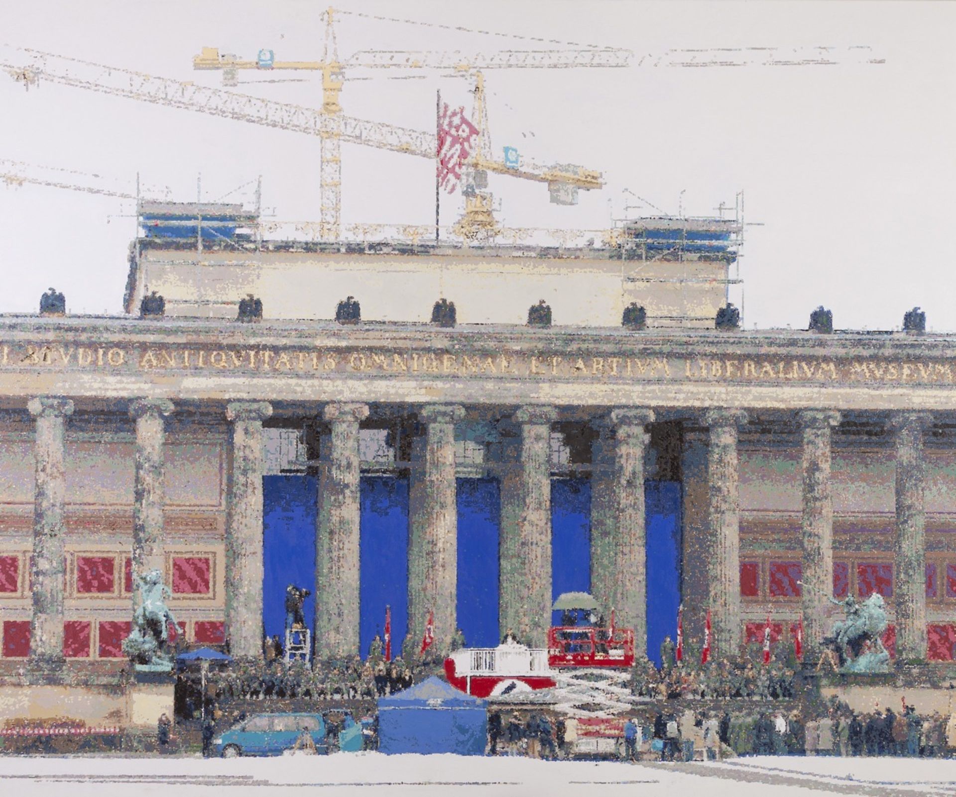 Römer + Römer (Germany/Russia, séc. XX)  "Helge Schneider spielt Adolf Hitler im Lustgarten vor