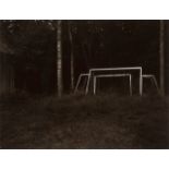 Per Bak Jensen (Denmark, b.1949)
"Fodboldmål"
Black and white photograph
Signed, dated 01 and