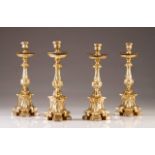 A pair of small D.Maria (1777-1816) torchéres
Carved and gilt wood
18th/19th century

Height: 32 cm