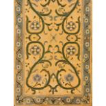 An Arraiolos Carpet
Wool
Polychrome decoration
Portugal, 17th/18th century

220x123 cm