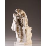 Romeo and Juliet
Marble sculpture
Europe, 19th century

Height: 55,5 cm