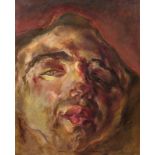 Marwan (Damaskus 1934 – lebt in Berlin)KOPF. 1973Öl auf Leinwand.  162 x 129,5 cm ( 63 ¾ x 51