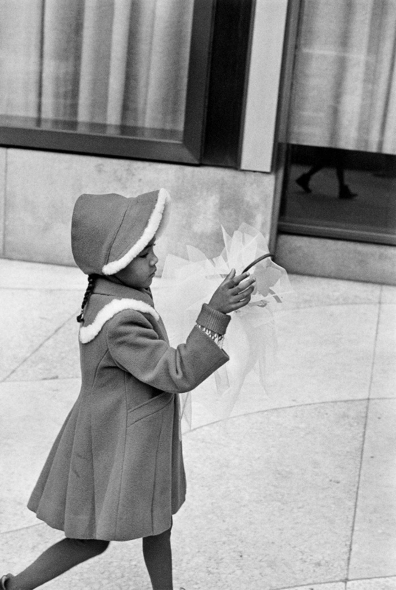 Édouard Boubat (1923 – Paris – 1999)„NEW YORK“. 1964Späterer Silbergelatineabzug.  35,4 x 23,7 cm (