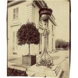 Eugène Atget (Libourne b. Bordeaux 1857 – 1927 Paris)„CHÂTEAU DE BAGATELLE“. 1911Vintage.