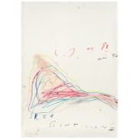 Cy Twombly (Lexington/Virginia 1929 – 2011 Rome)„SILEX SCINTILLANS“. 1981/82Oil, coloured chalk