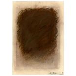 Arnulf Rainer (1929 Baden b. Wien – lebt in Wien u. Vornbach/Inn)Übermalung. 1961Farbkreide und