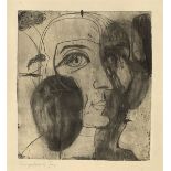 Ernst Ludwig Kirchner (1880 Aschaffenburg – 1938 Davos)„Lungenkranke Frau (Frau Hindenlang)“.