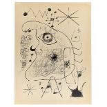 Joan Miró (1893 Barcelona – 1983 Palma de Mallorca)„Barcelona XXXV“. 1944Lithographie auf Velin.  62