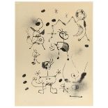 Joan Miró (1893 Barcelona – 1983 Palma de Mallorca)„Barcelona XXVI“. 1944Lithographie auf Velin.