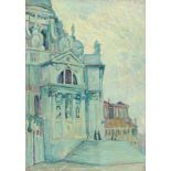 Heinrich Linde-Walther (1868 Lübeck – 1939 Travemünde)Santa Maria della Salute. 1910Öl auf Leinwand.