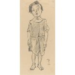 Tina Bauer-Pezellen (1897 Cattaro (Dalmatien) – 1979 Weimar)Landarbeiterkind. 1924Bleistift auf