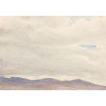 Friedrich Albin Koko-Micoletzky (1889 Pilsen – 1981 Wien)Wolken. 1920Aquarell über Bleistift auf