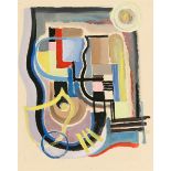 Rolf Cavael (1898 Königsberg – 1979 München)„Improvisation 12“. 1932Gouache auf Papier, vom Künstler