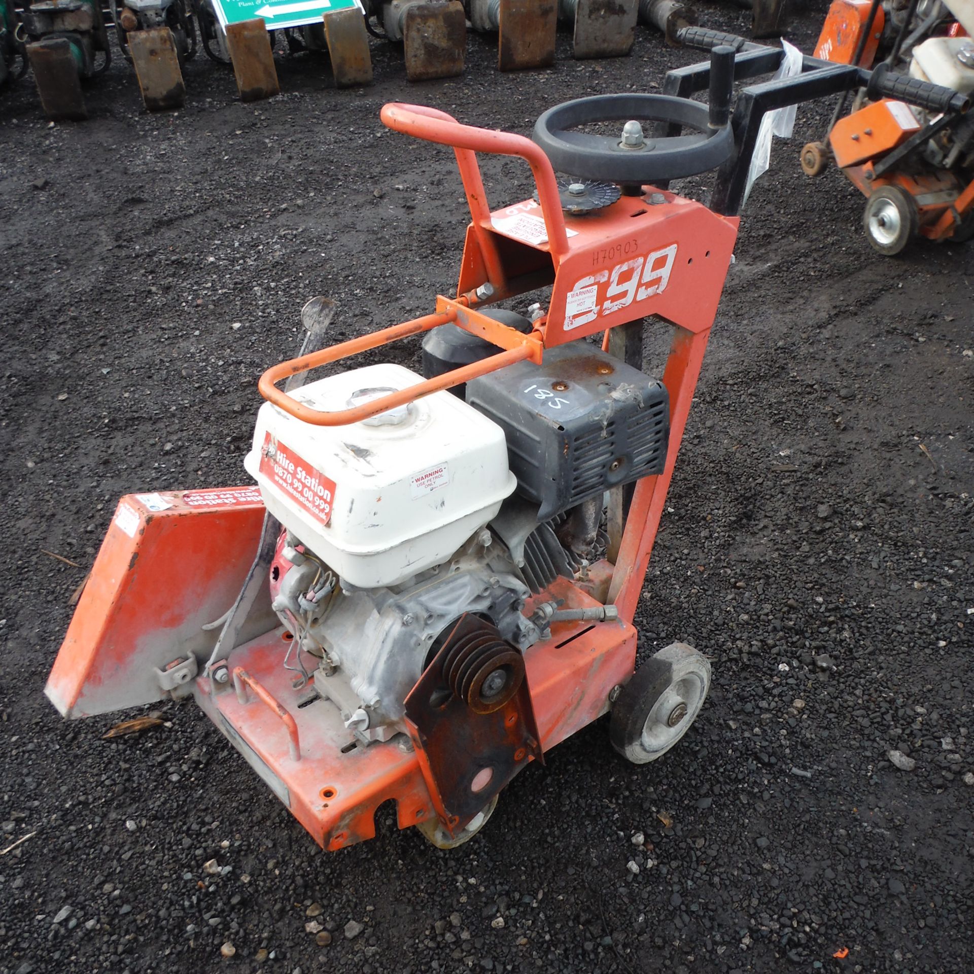 CLIPPER C99 petrol road saw