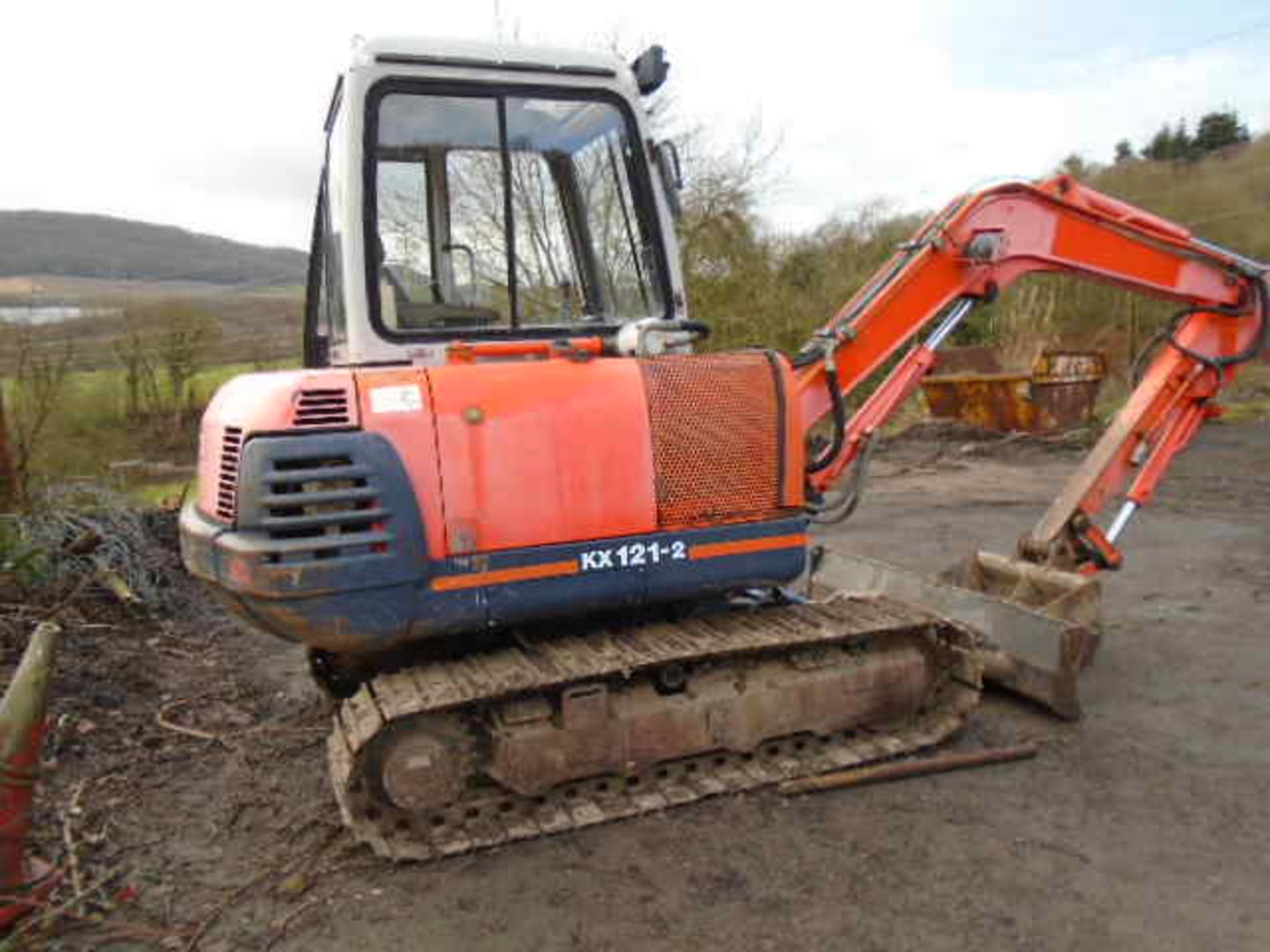 KUBOTA KX 121.2 4.5t excavator (steel tracks) (piped for hammer) 3186 hrs) - Image 7 of 7