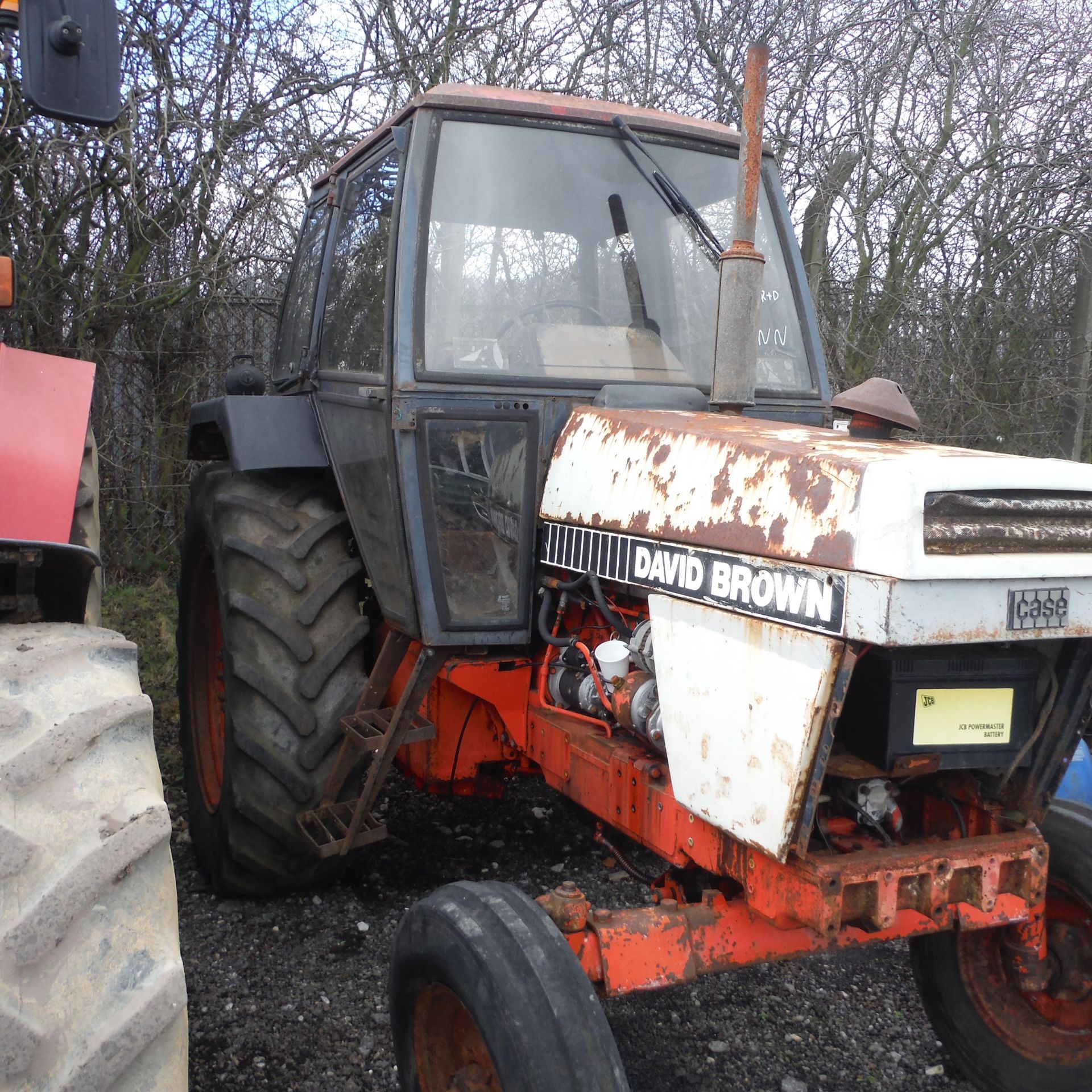 DAVID BROWN 1490 TURBO synchro 2wd tractor (R&D)