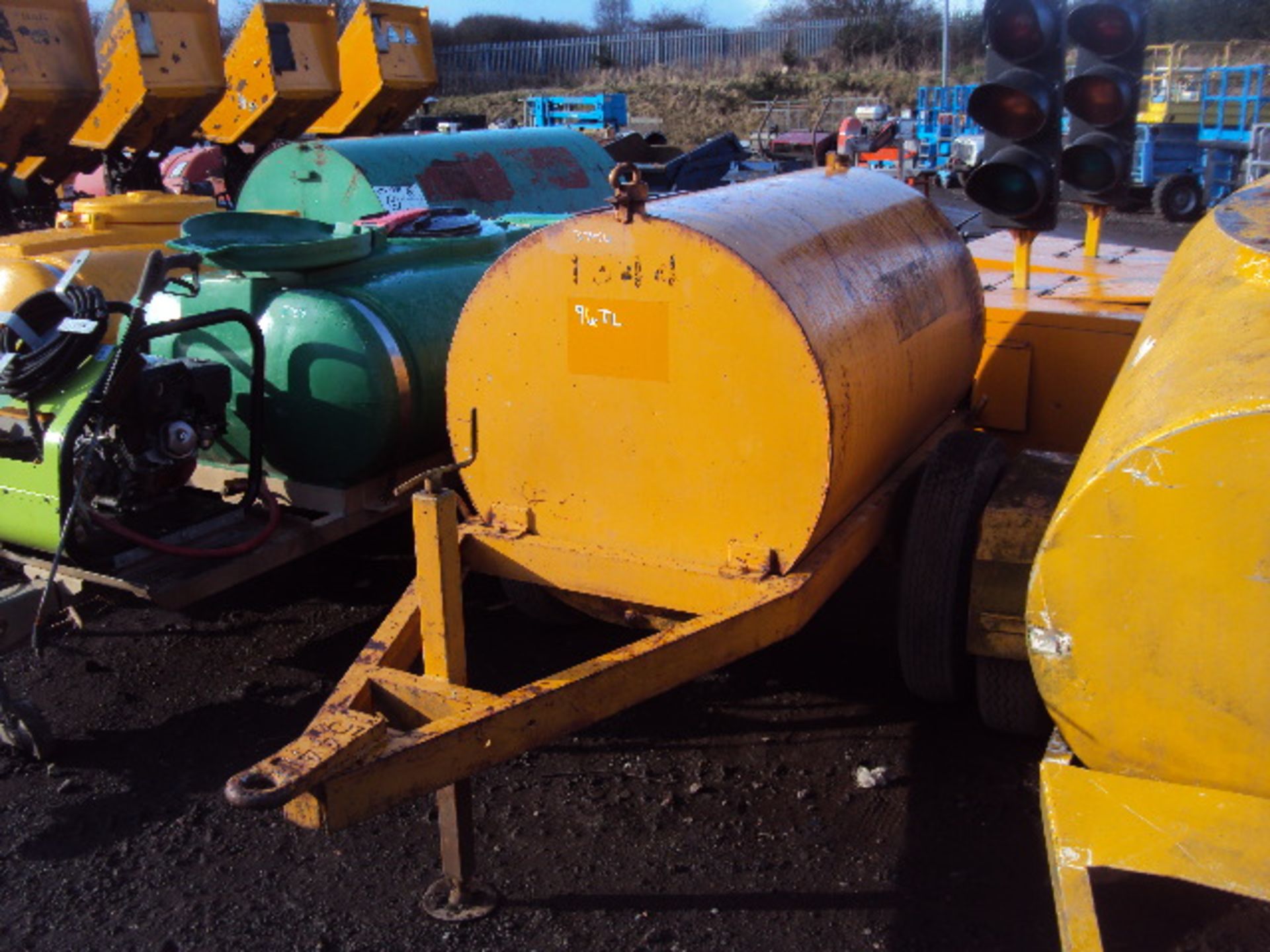 2200ltr single axle bunded fuel bowser