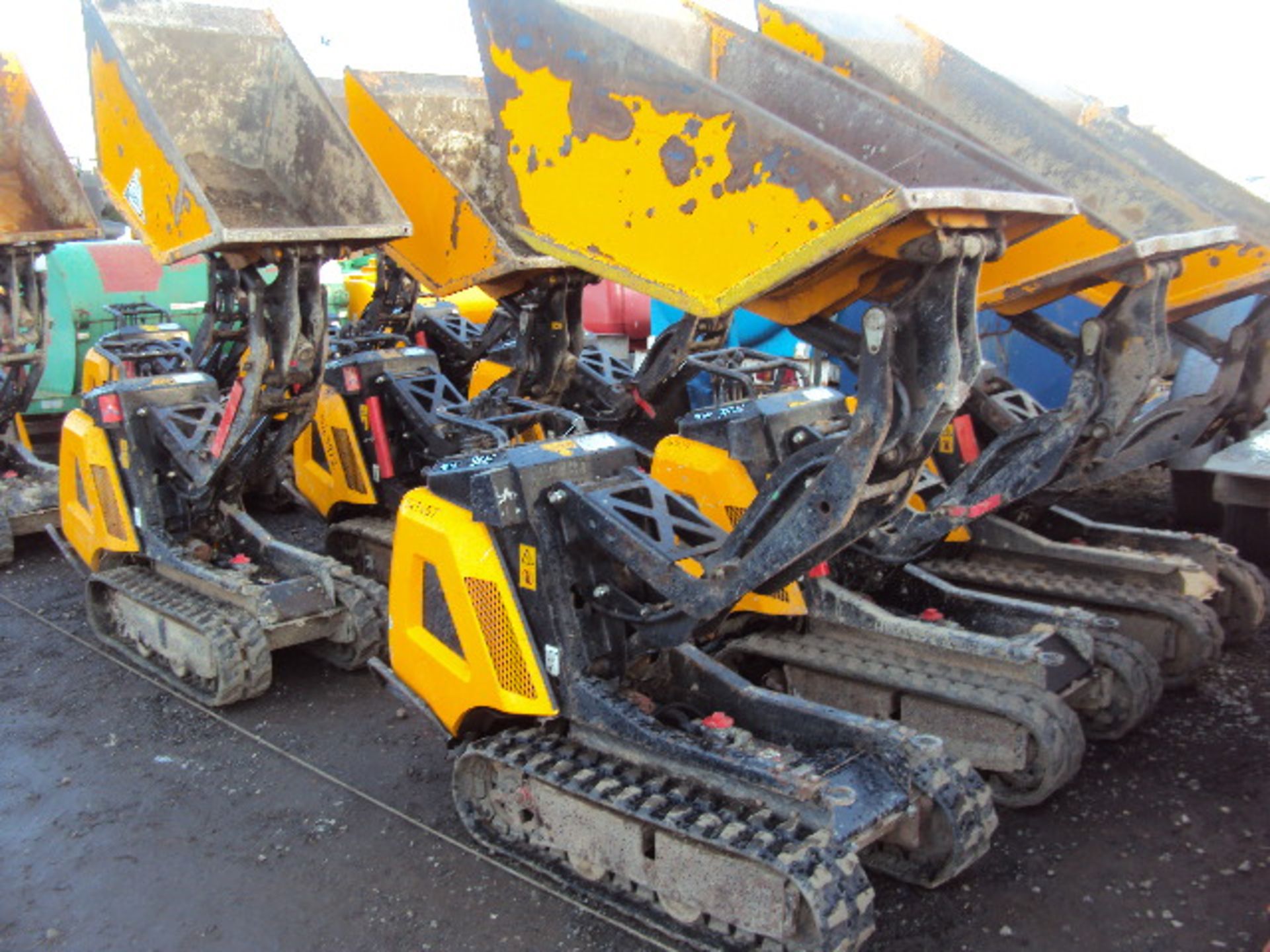 2010 JCB HTD5 DUMPSTER rubber tracked high tip tracked barrow (CO1360420) (RDT)
