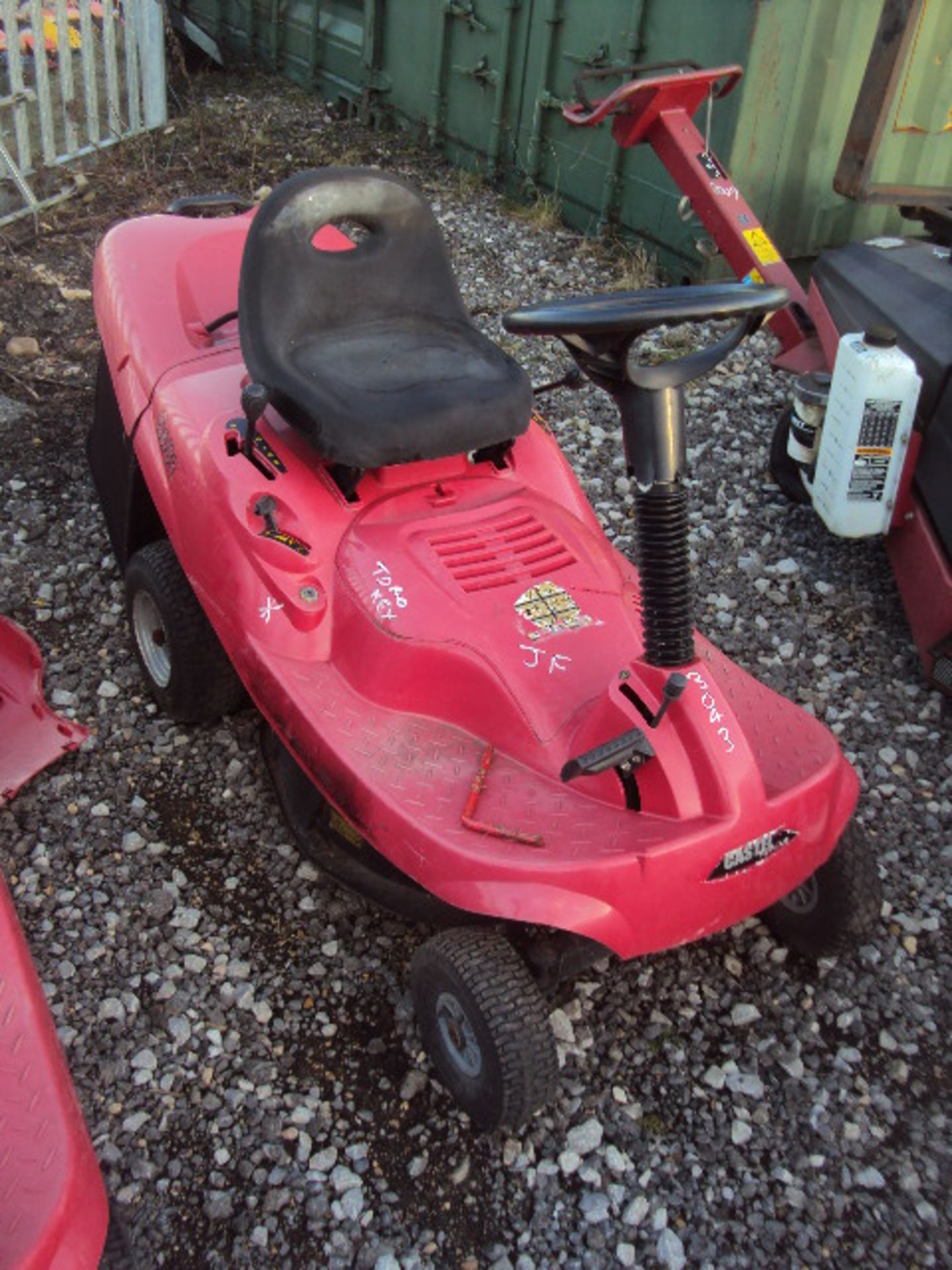 2002 CASTEL twin cut petrol driven lawn tractor