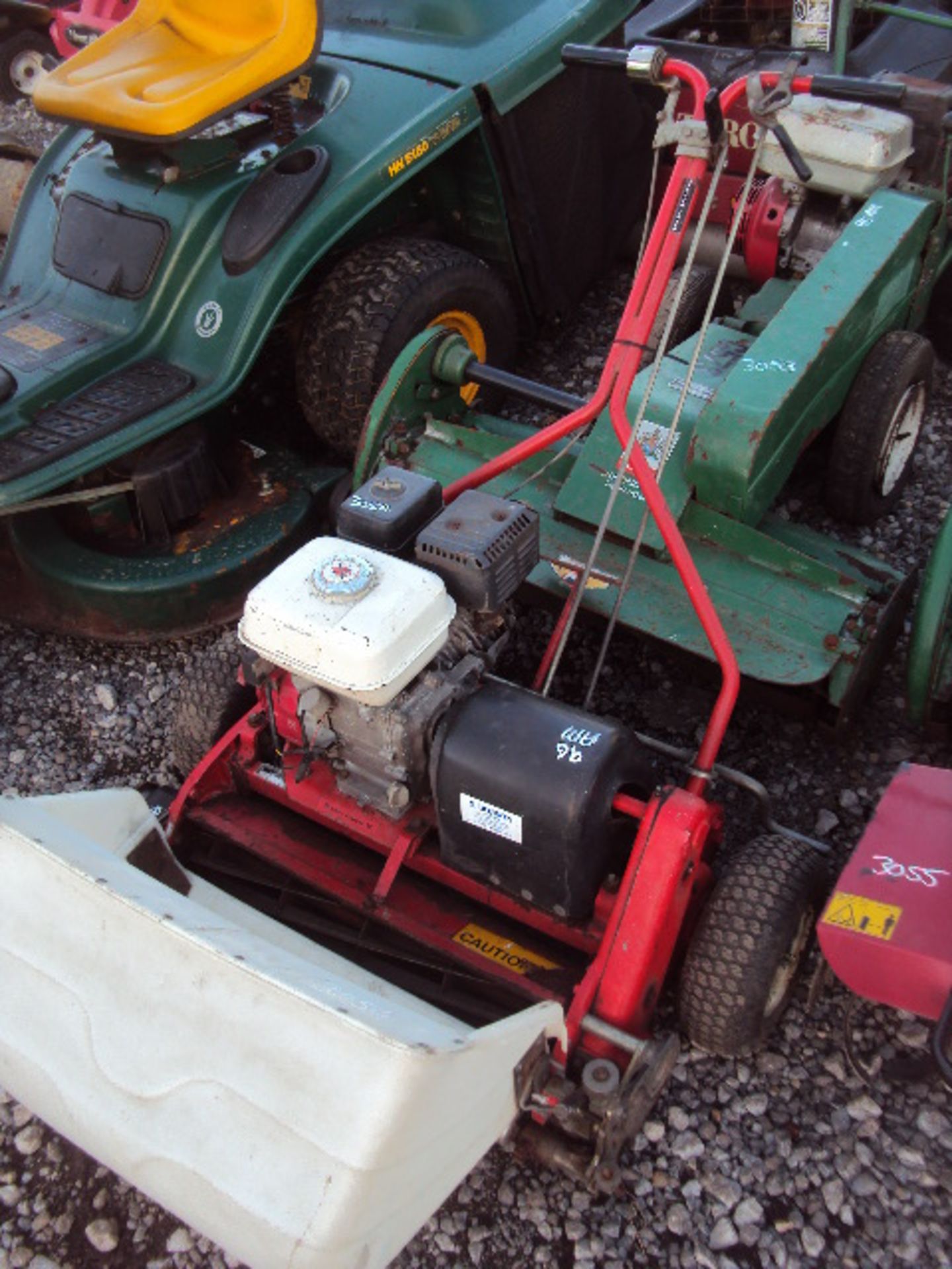 JACOBSEN petrol cylinder mower c/w box