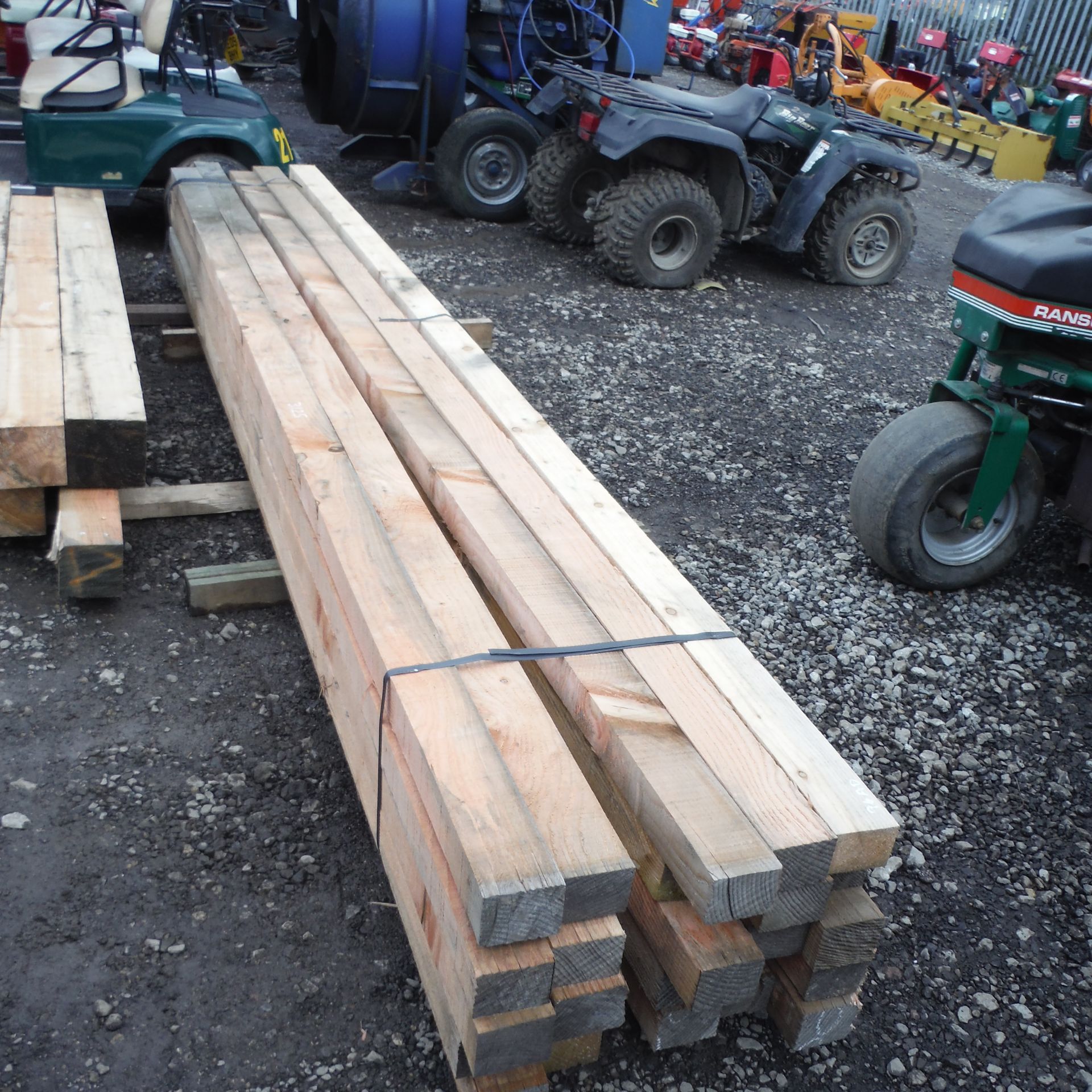 25 x 4.2m 4 x 3 timbers - Image 2 of 2