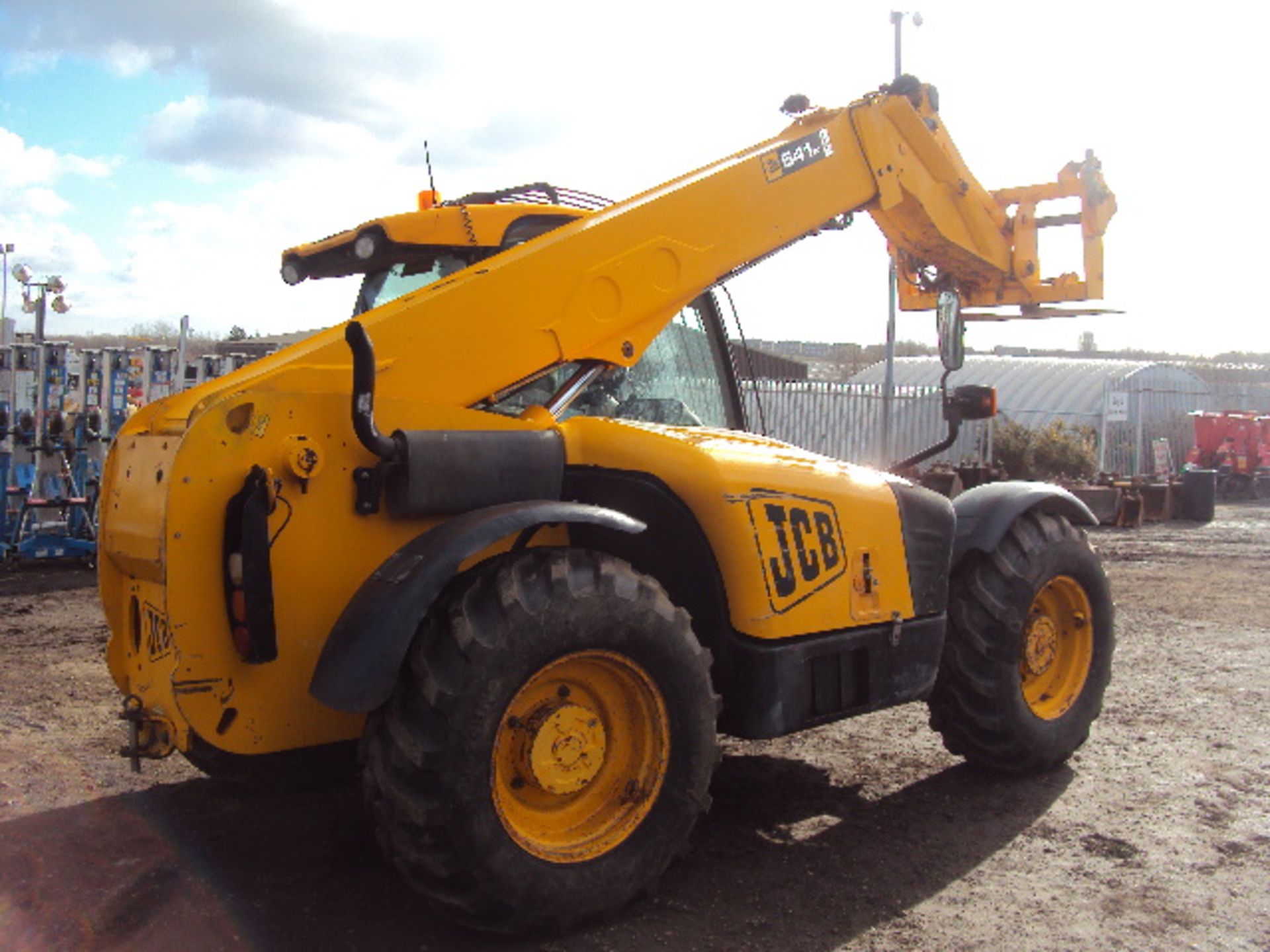 2007 JCB 541-70 7m Super Agri turbo telescopic handler (s/n 71195433) with air conditioning, joy - Image 3 of 5