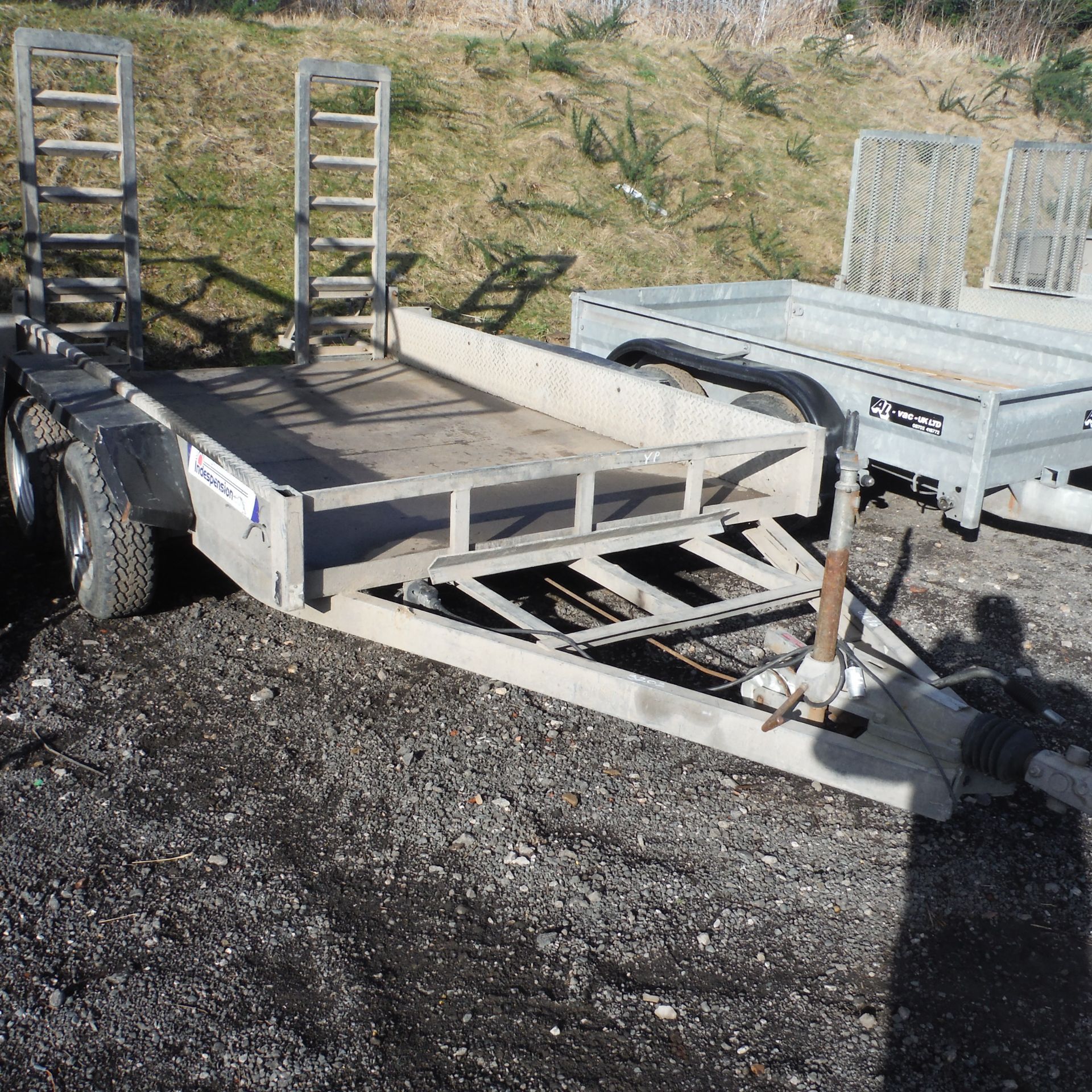 INDESPENSION 3500kg twin axle trailer