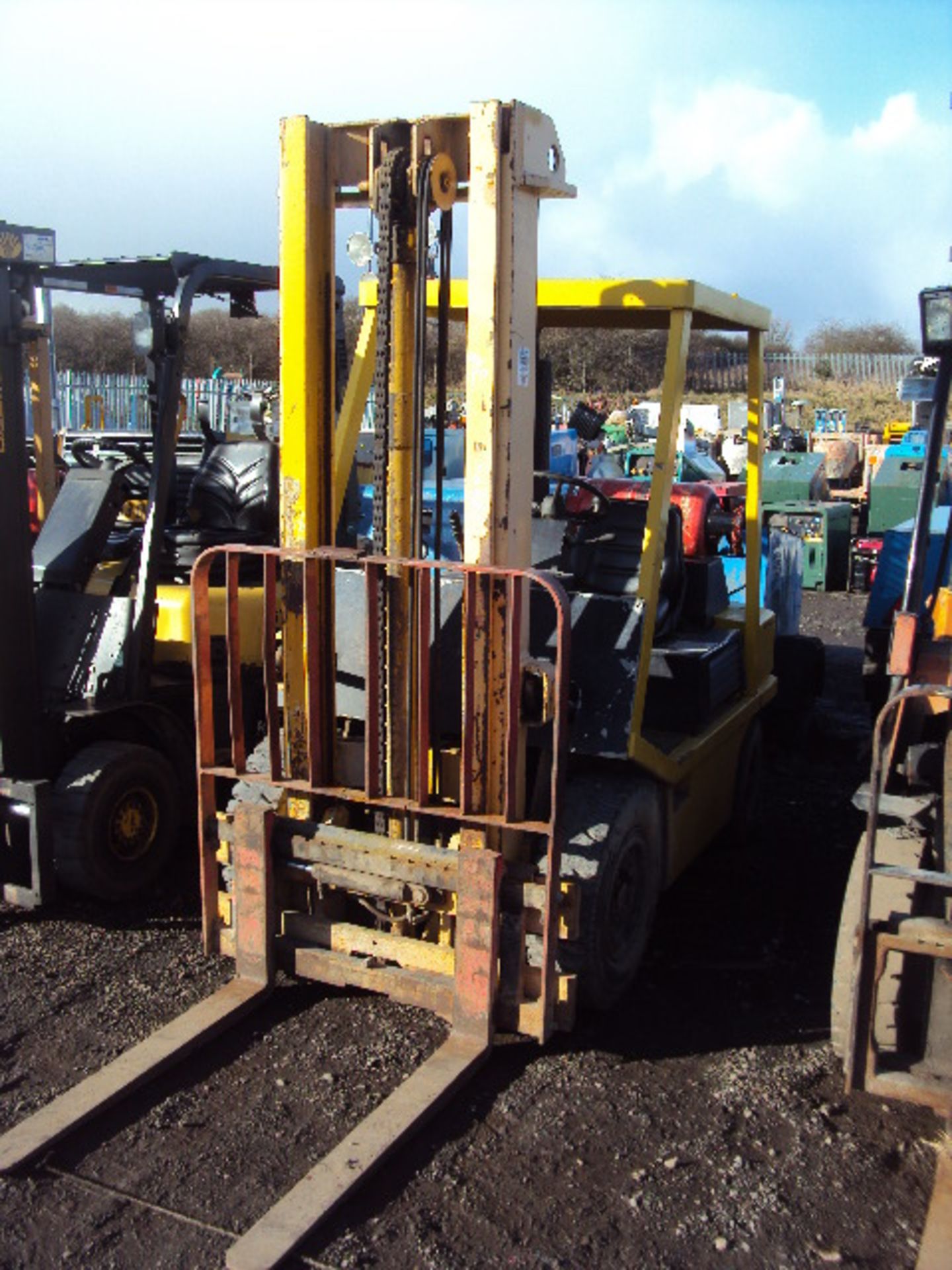 LANSING 72.0 2t gas driven forklift truck with side-shift